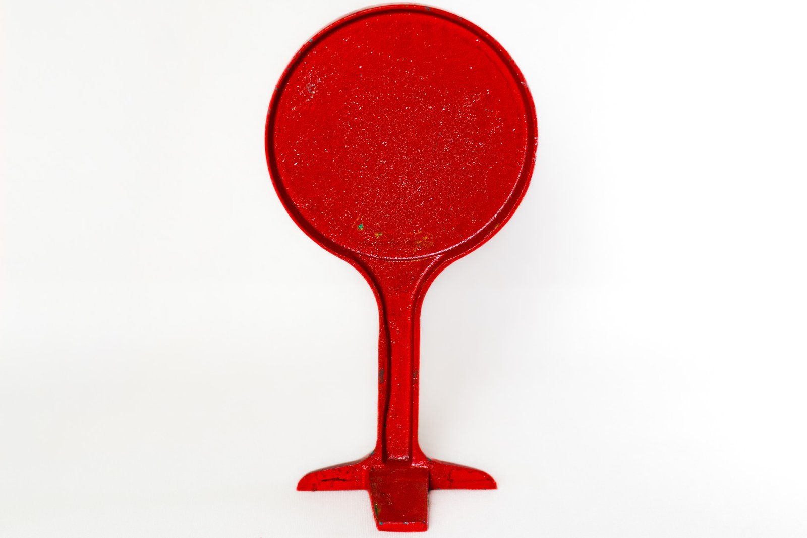 LOT024 rear view of Coca-Cola cast iron display sign