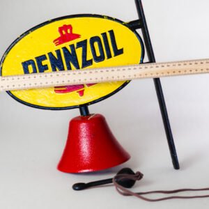 LOT006 - Cast Iron Pennzoil Decorative Bell